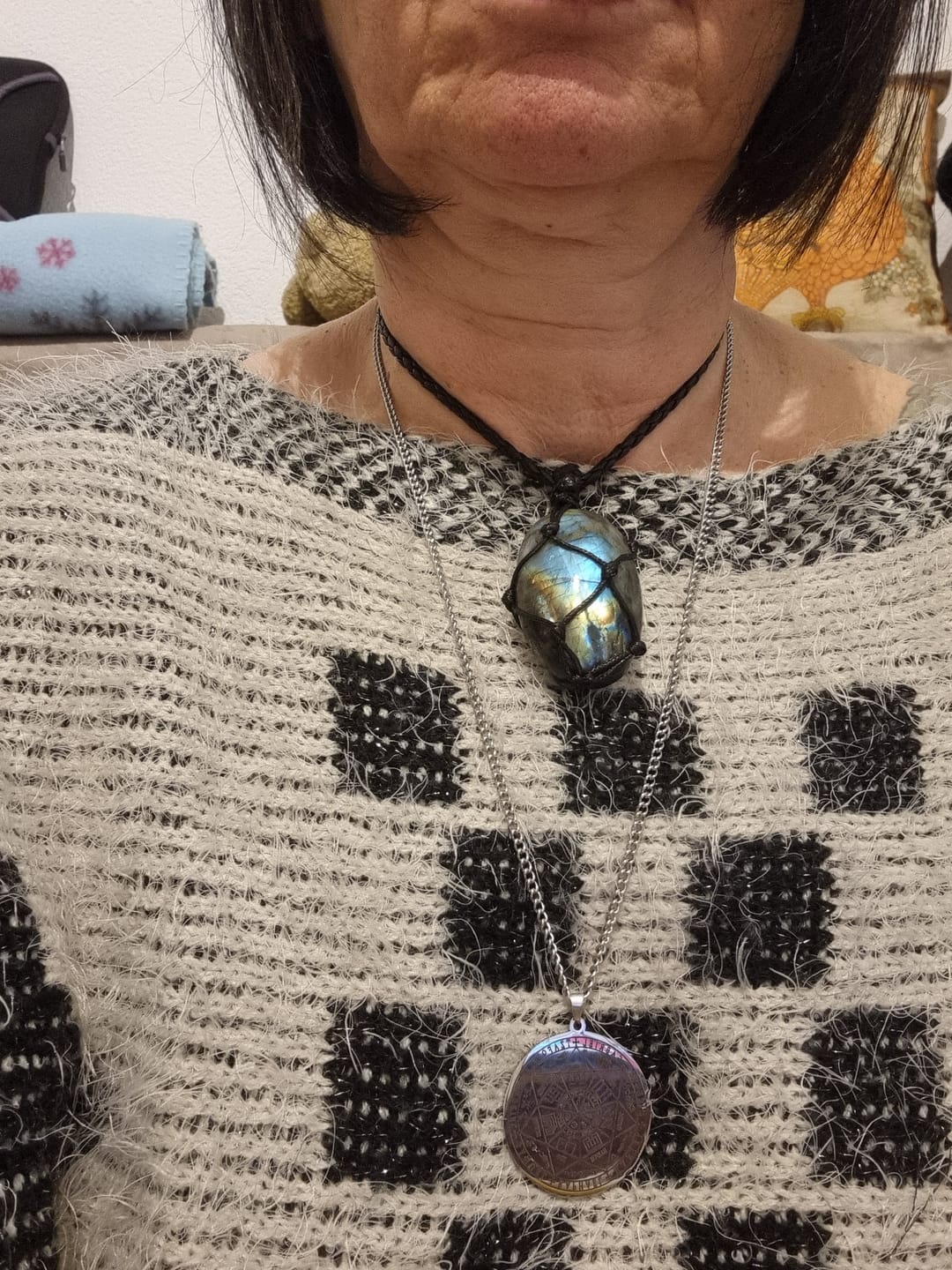 Customer photo review of Pendentif Sceau des 7 Archanges