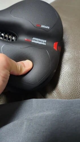 Customer photo review of Premium Comfort Sattel