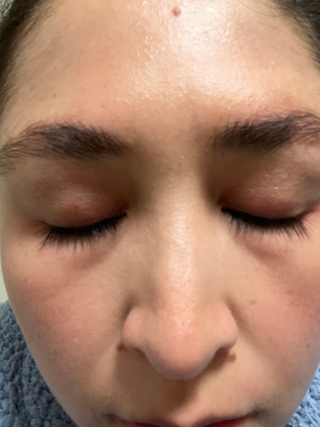 Customer photo review of Serum + Mascara Duo