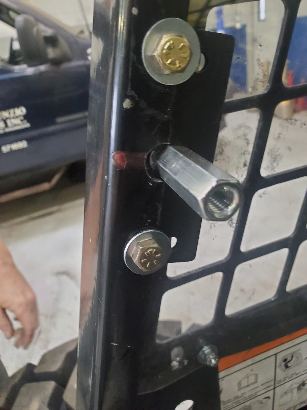 Customer photo review of 12 Volt Cab Heater | Skid Steer UTV Tractor