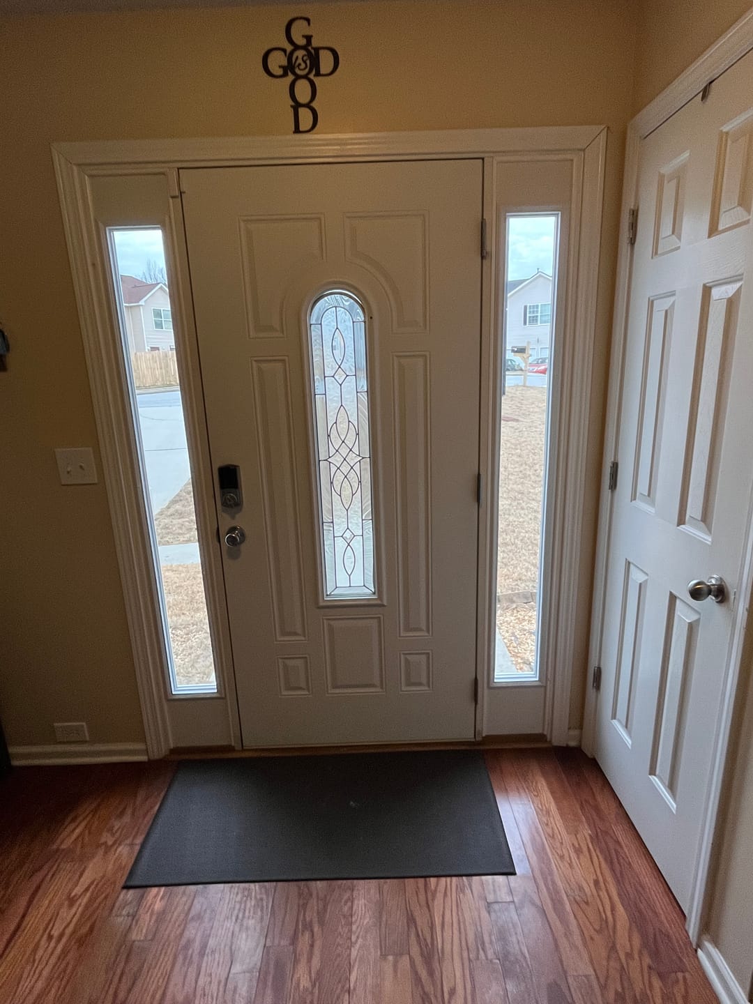 Customer photo review of Clear 1 Lite Glass and Frame Kit (Full Sidelite)