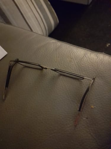 Customer photo review of Titanium Material Screwless Foldable Reading Gla-sses
