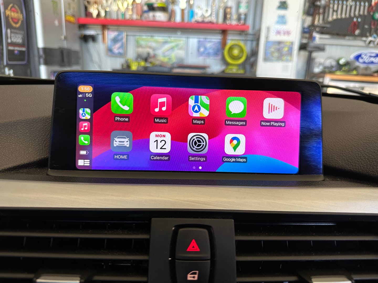 Customer photo review of BMW Wireless Carplay/Android Auto/Airplay MMI Retrofit
