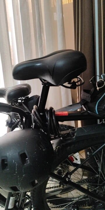 Customer photo review of Premium Comfort Sattel