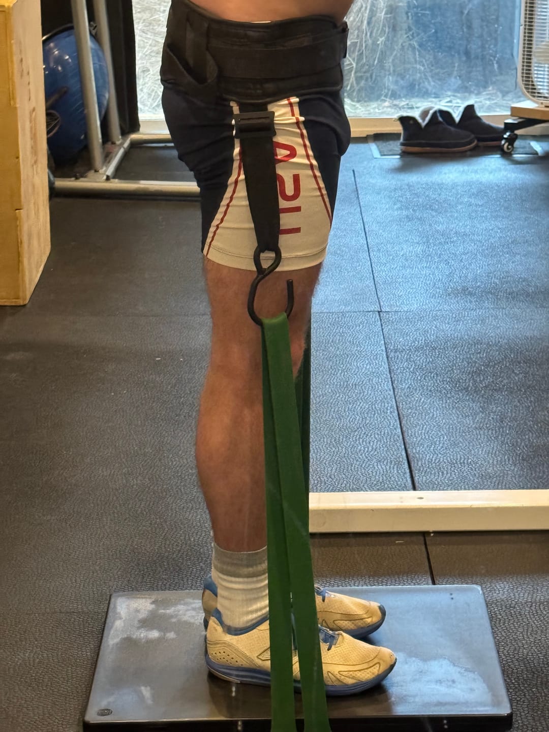 Customer photo review of Split Squat Resistance Band Belt