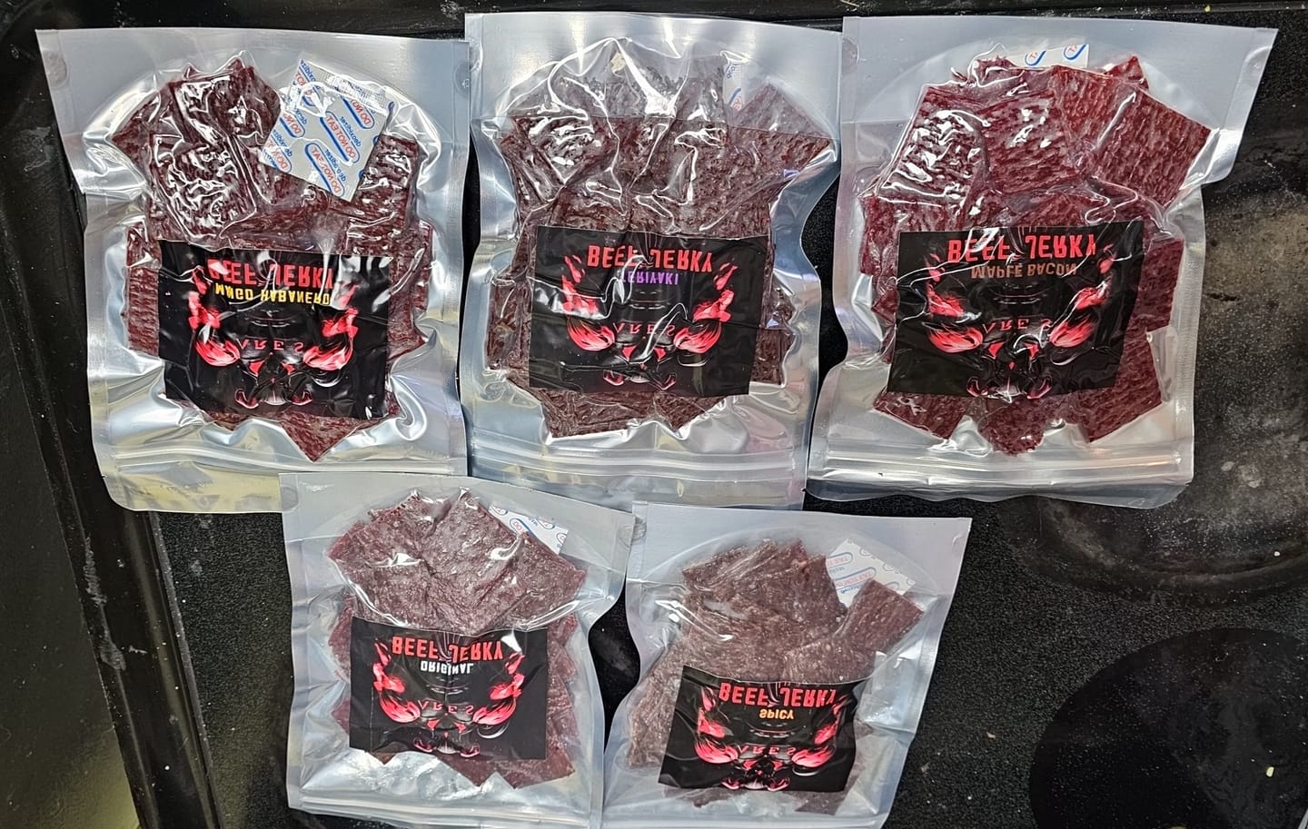 Customer photo review of 2.5Lb Jerky Box- All 5 Flavors
