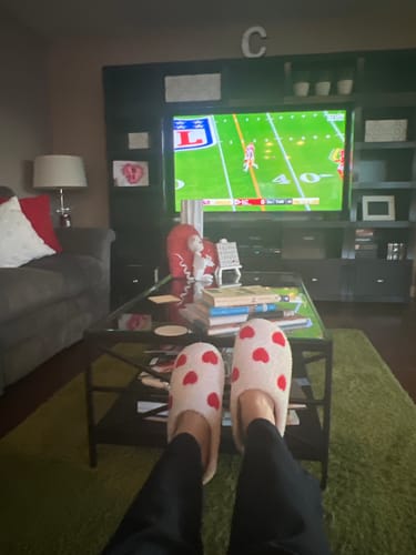 Customer photo review of Lover's Plush Slippers