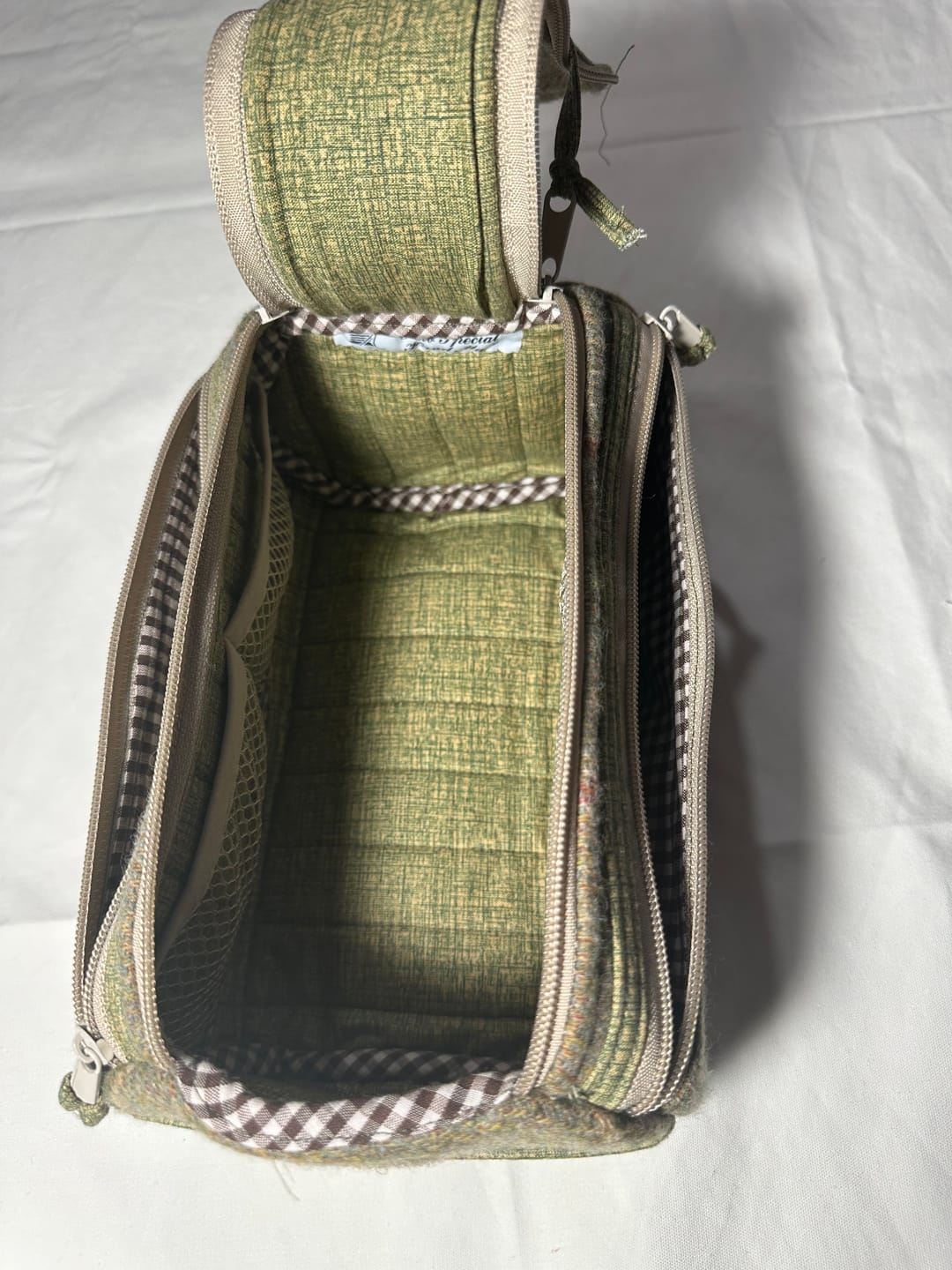 Customer photo review of 2 Metre Bag Wadding / Batting Bundle