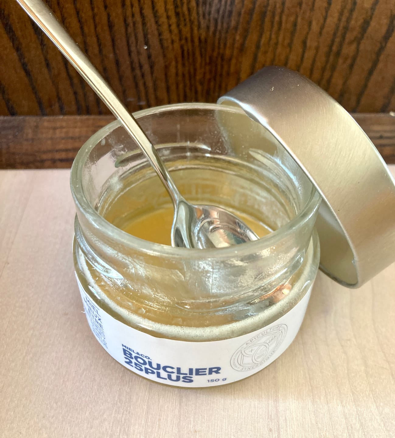 Customer photo review of Miel Mieux-Être Bouclier 25PLUS