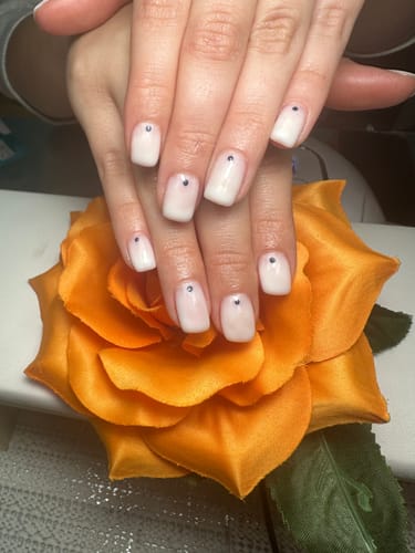 Customer photo review of Fiber Base gel Didier Lab, Soft White 10ml