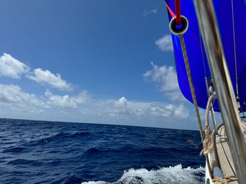 Customer photo: Olli low friction ring rigged on board
