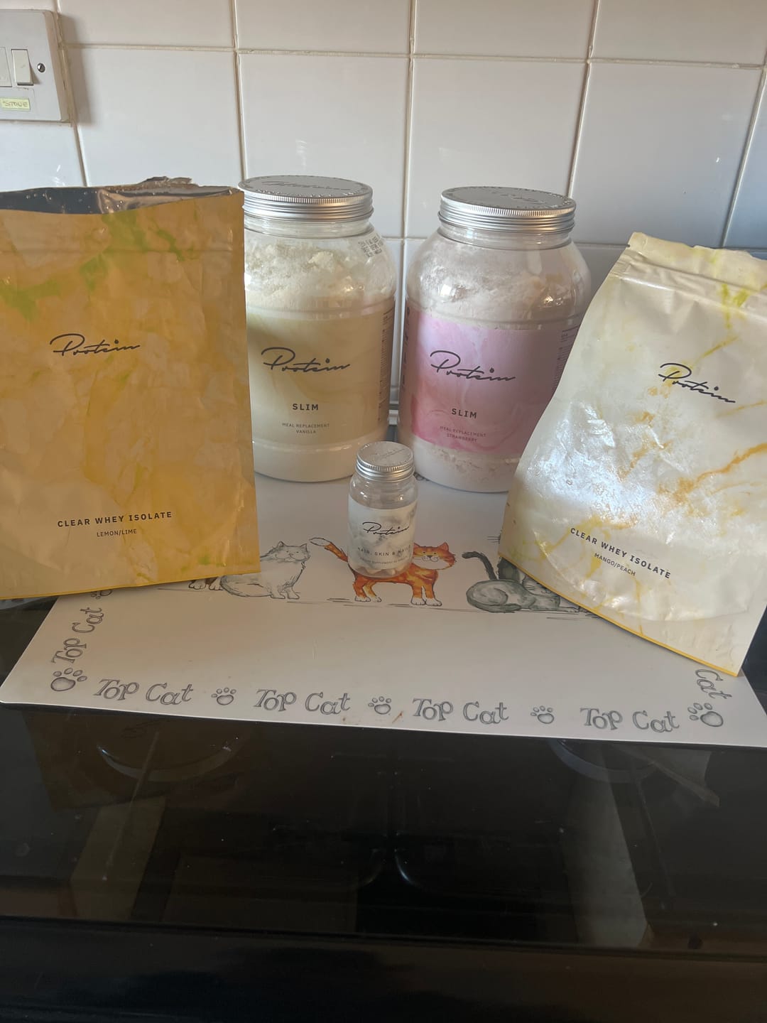Customer photo review of Clear Whey Protein Powder | 300g