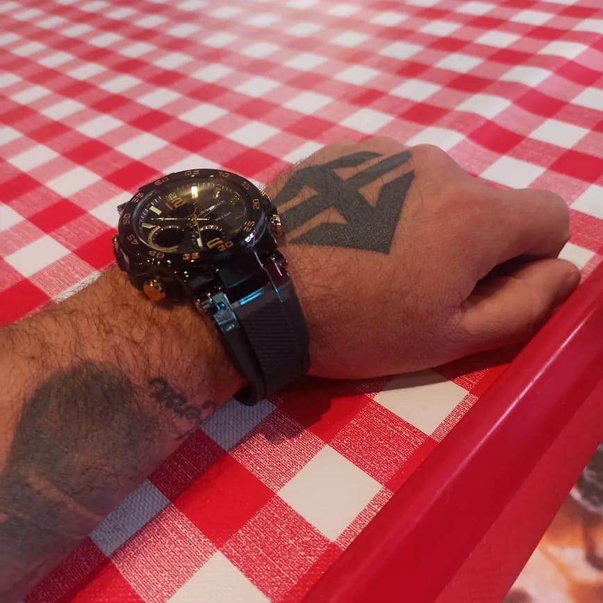 Customer photo review of Diver Chrono Sport Watch