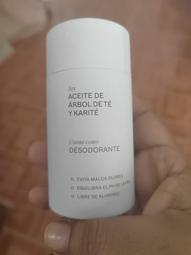 Customer photo review of Desodorante (65gr/2 meses)