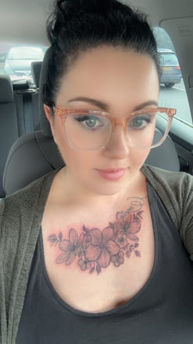 Customer photo review of TattooNumbx Numbing Cream
