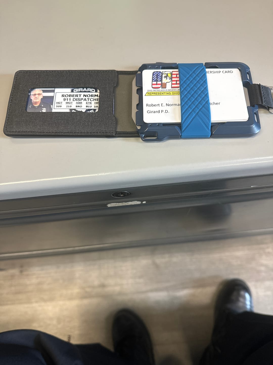 Customer photo review of M1 MAVERICK™ BIFOLD WALLET - SPEC-OPS - 4 POCKET DTEX - BLUELINE