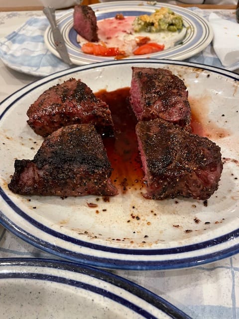 Customer photo review of Filet Mignon Center Cut, Choice
