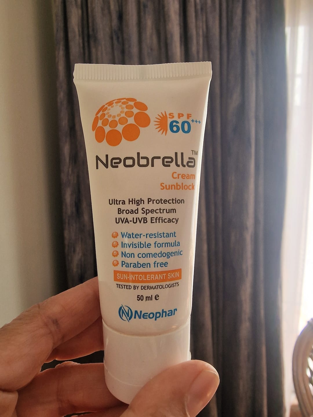 Customer photo review of Ascorbiderm Vitamin C Serum + Neobrella Sunblock Discount Bundle