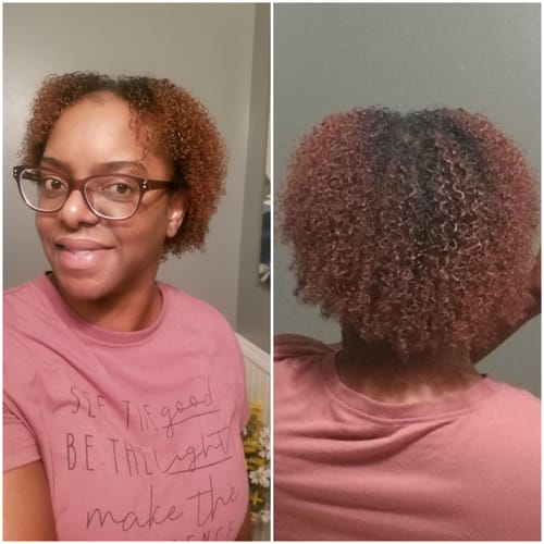 Customer photo review of Wash Day Kit