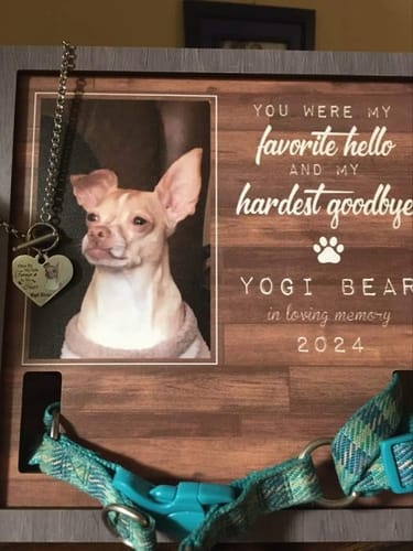 Customer photo review of Personalized Engraved Heart Bracelet I'm Always With You - Memorial Gift For Family, Friend