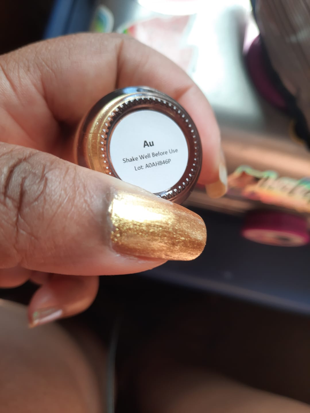 Customer photo review of Au | Liquid Gold Foil