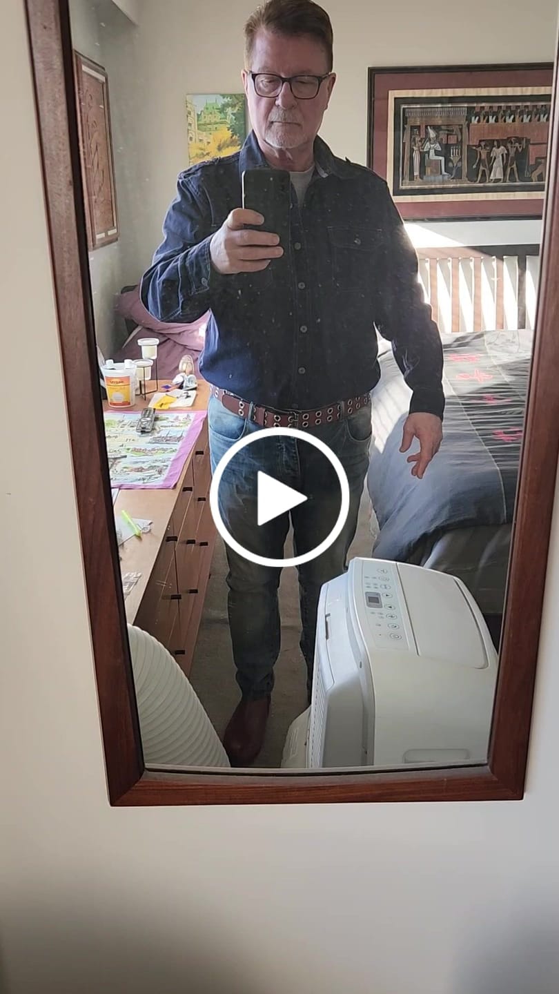 Customer video review of Sempre - Cognac Vachetta Leather Waist Belt with Circular Buckle - Made in Canada