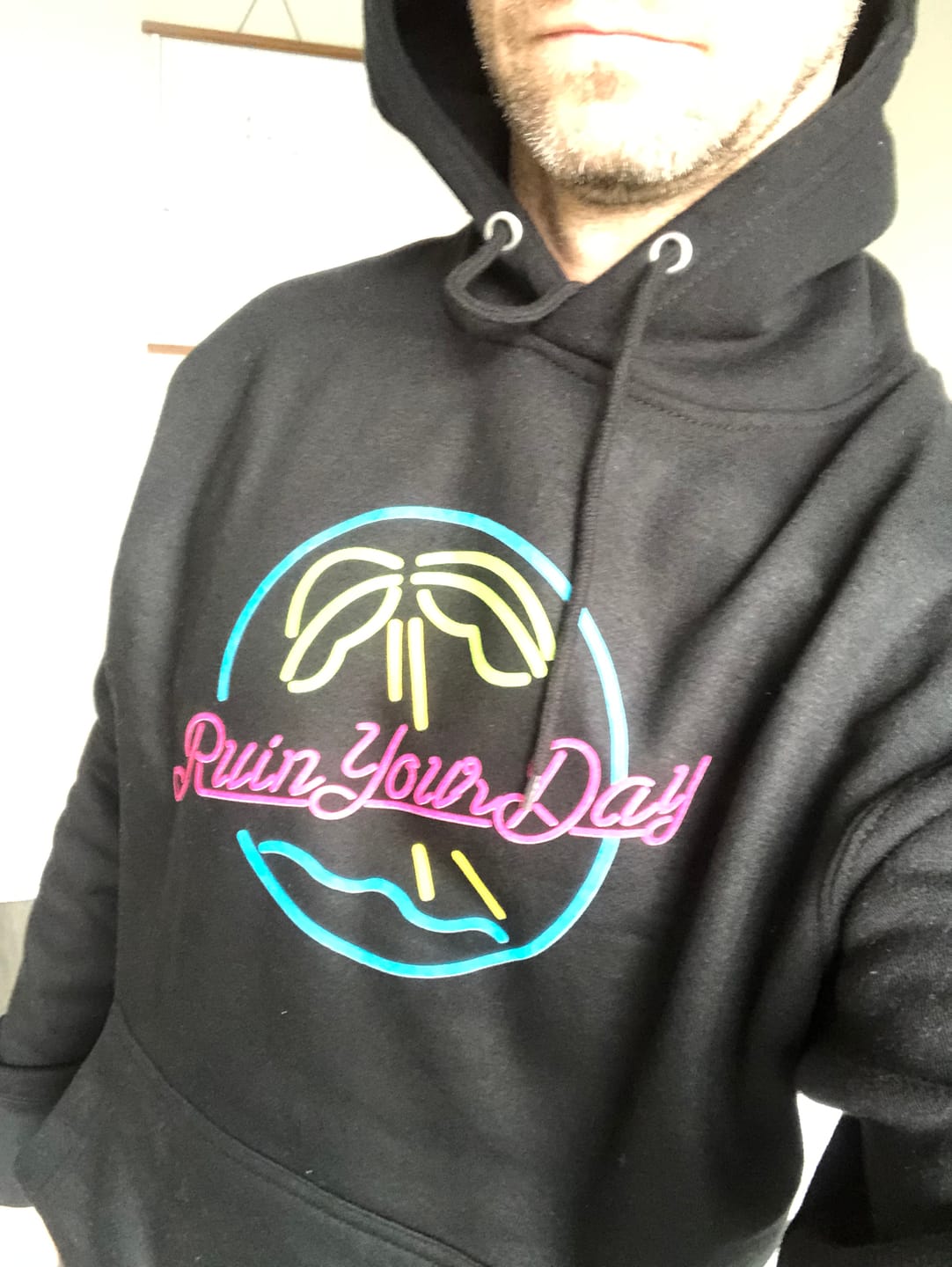 Customer photo review of RYD Premium Pullover Hoodie - Black