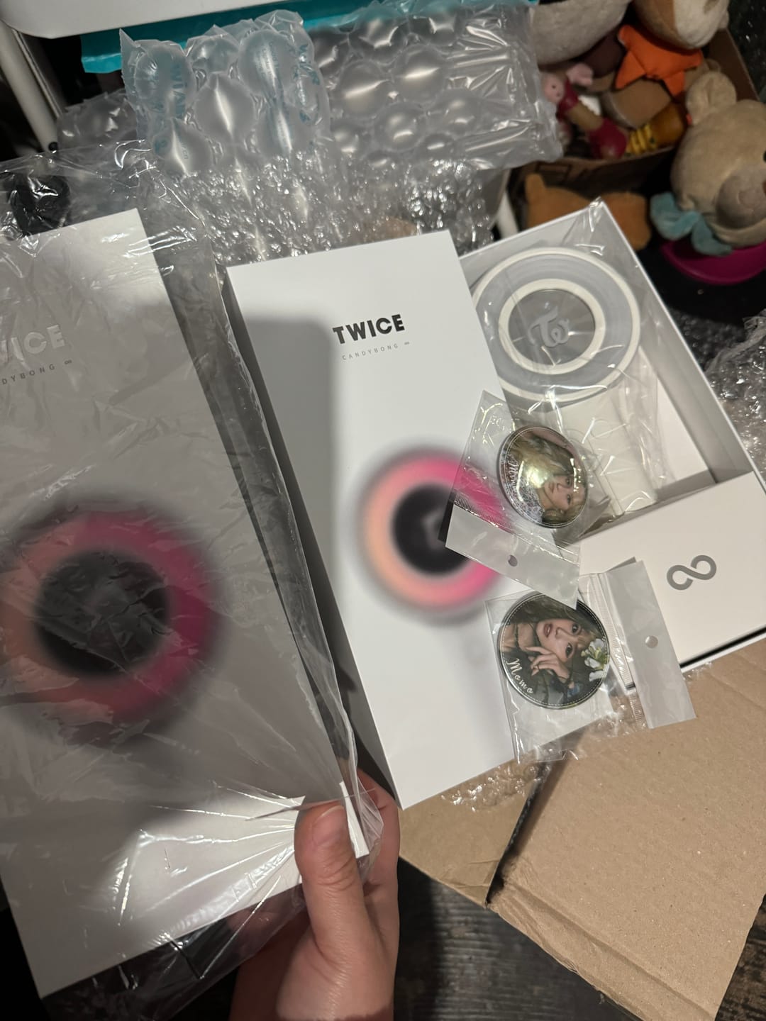Customer photo review of TWICE - CANDYBONG ∞ OFFICIAL LIGHT STICK