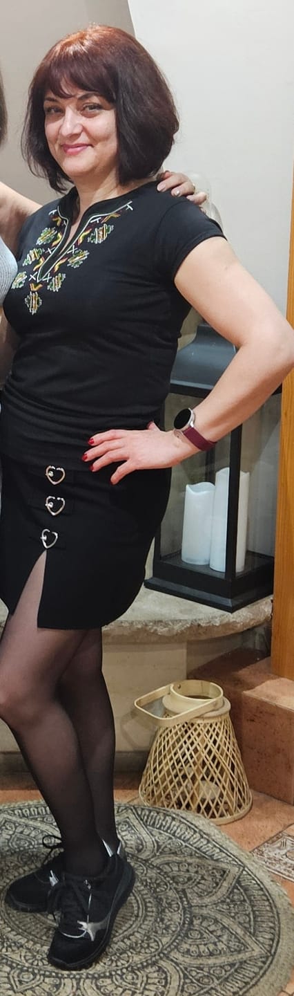 Customer photo review of Тениска с V деколте "от Шоплука"