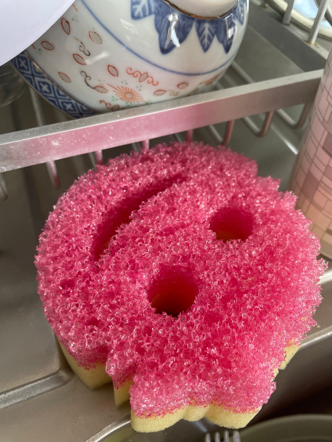 Customer photo review of Scrub Mommy