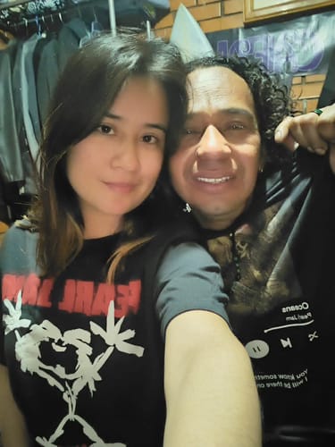 Customer photo review of Playera Pearl Jam