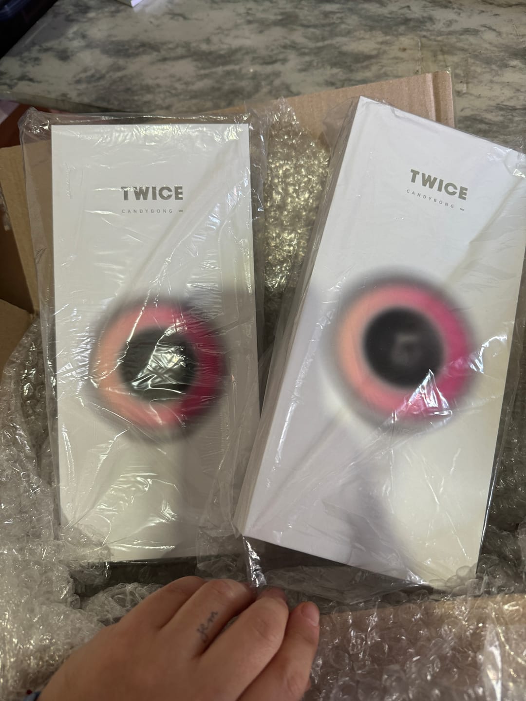 Customer photo review of TWICE - CANDYBONG ∞ OFFICIAL LIGHT STICK