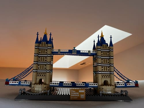 Customer photo review of London Tower Bridge 1033pcs