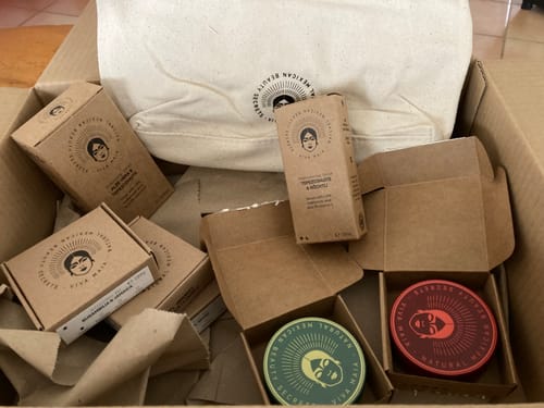 Customer photo review of Geschenkset Skin Harmony (7 Produkte)