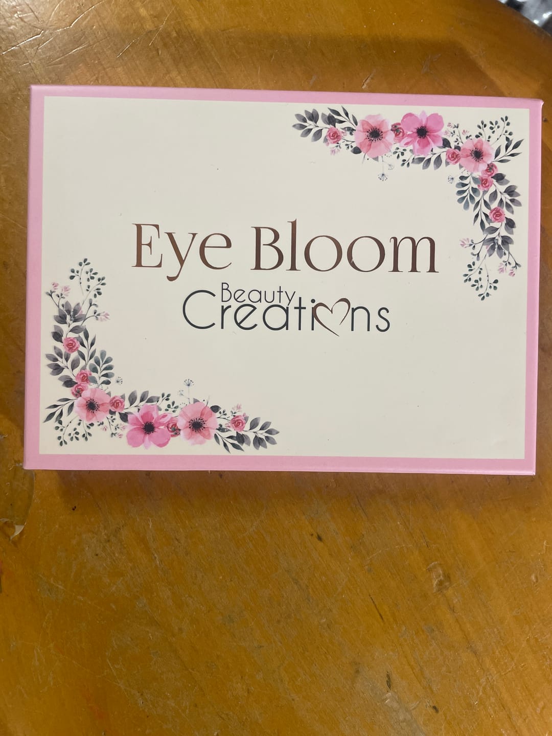 Customer photo review of Beauty Creations Eye Bloom Eyeshadows - Wholesale Display 12 Units (EP12)