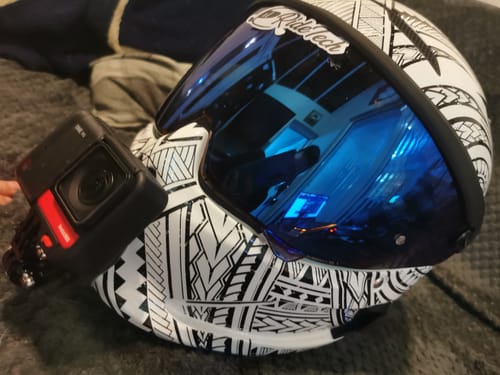 Customer photo review of Ruroc Atlas 1.0 / 2.0 / 3.0 / 4.0 Berserker Camera Mount