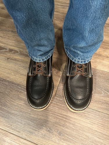 Customer photo review of 6 Inch Moc Toe Boot