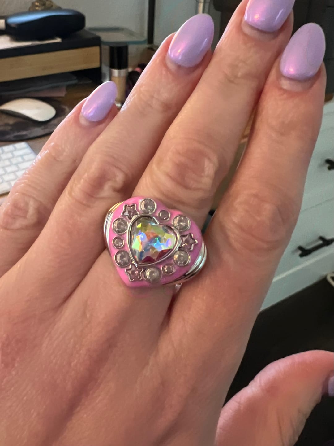 Customer photo review of Cosmic Girl Silver