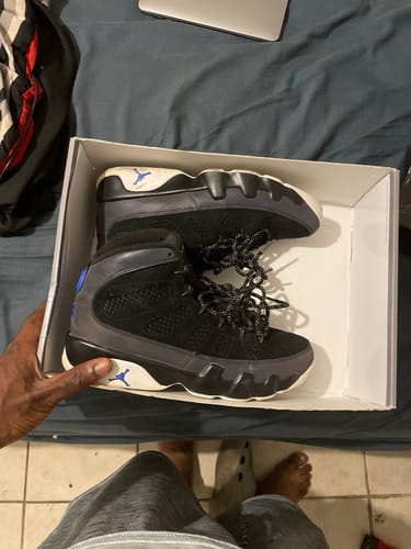 Customer photo review of Air Jordan 9 Retro 'Racer Blue'