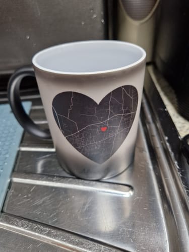 Customer photo review of Tazza magica personalizzata 325ml