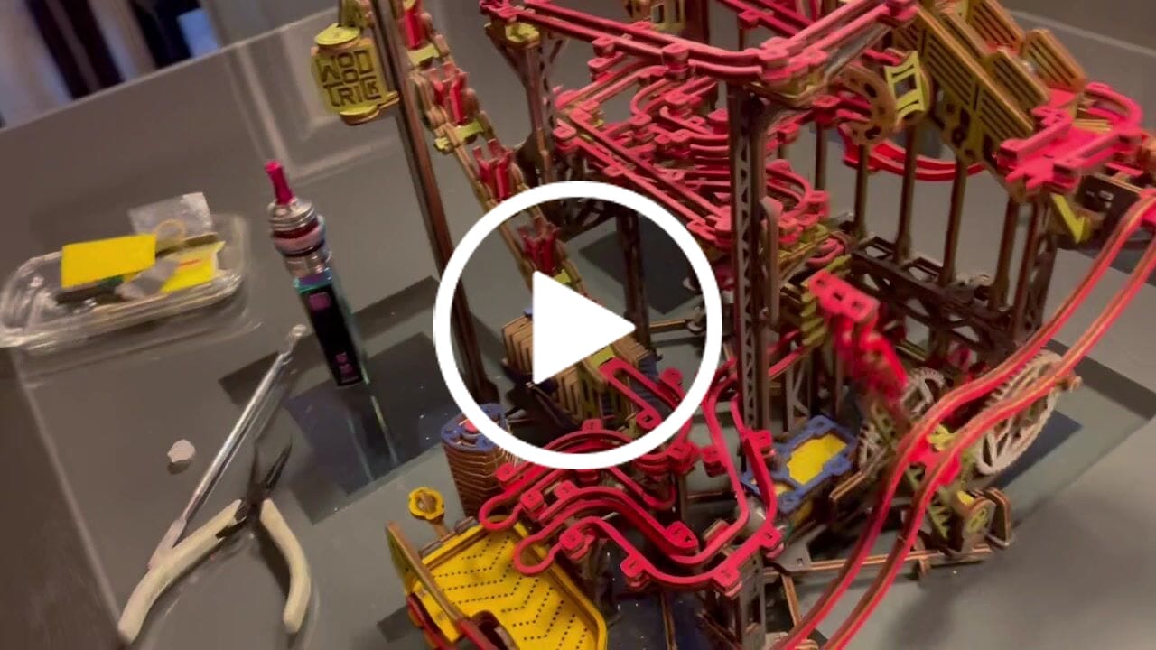 Customer video review of Spiral Marble Run