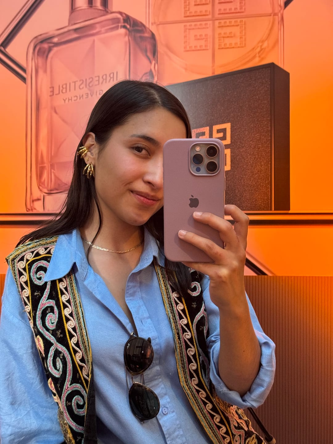 Customer photo review of Ear Cuff Triple