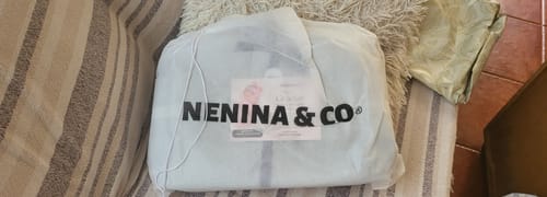 Customer photo review of Bolso Maternal MIREM By Nenina & Co Dusty Blue + Cambiador de Regalo