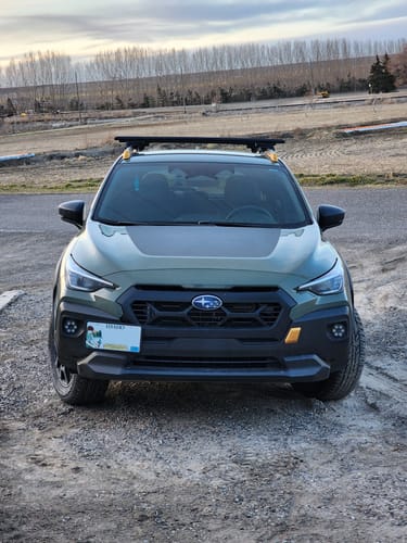 Customer photo review of 2018-Up Subaru Crosstrek Tow Hook License Plate Mount Bracket