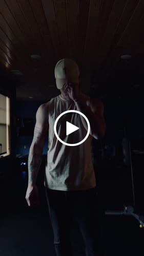 Customer video review of Phil 4:13 Cut Off - Tan