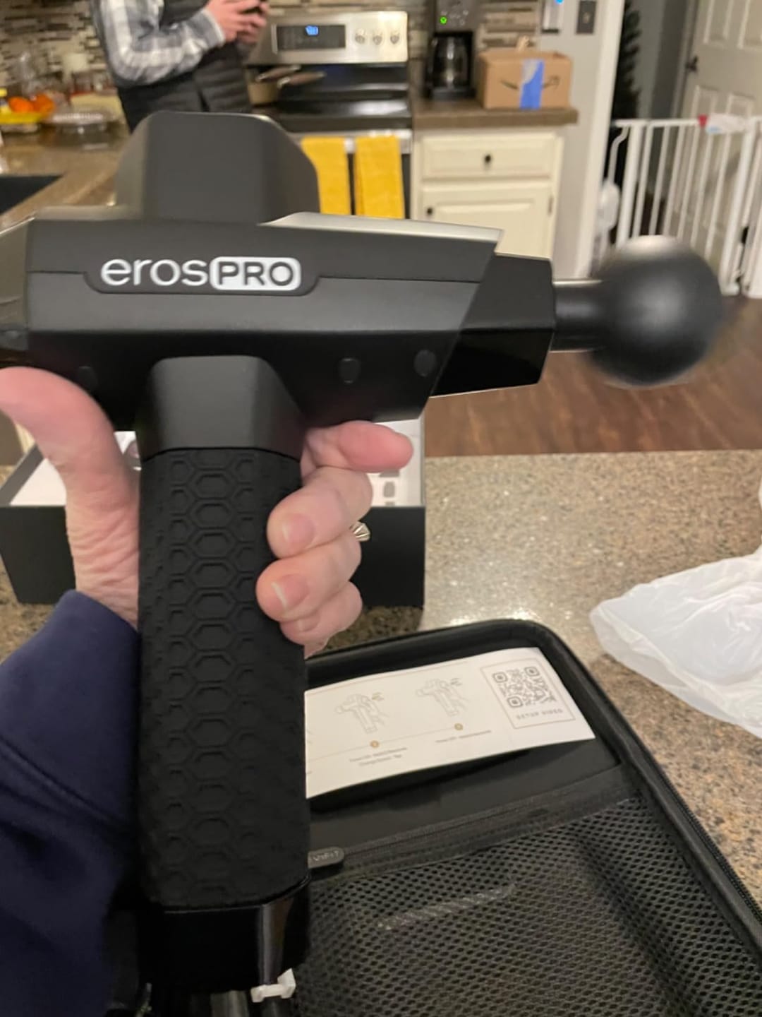 Customer photo review of INEVIFIT | Eros PRO Massage Gun