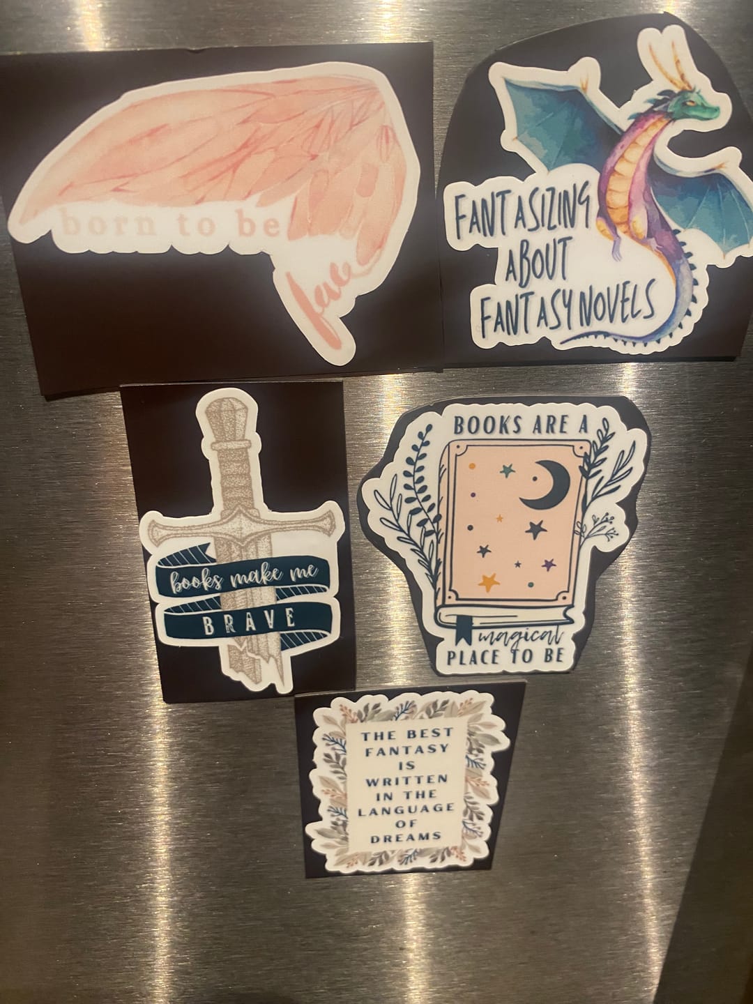 Customer photo review of magical sticker bundle