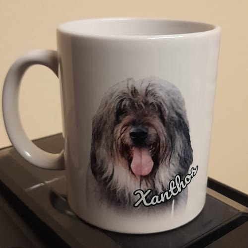 Customer photo review of Dein Haustier - deine individuelle Foto Tasse