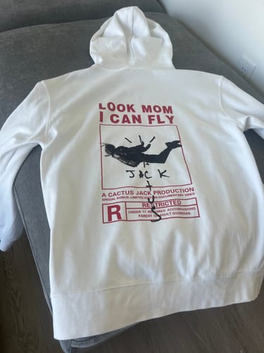 Customer photo review of I Can Fly Hoodie