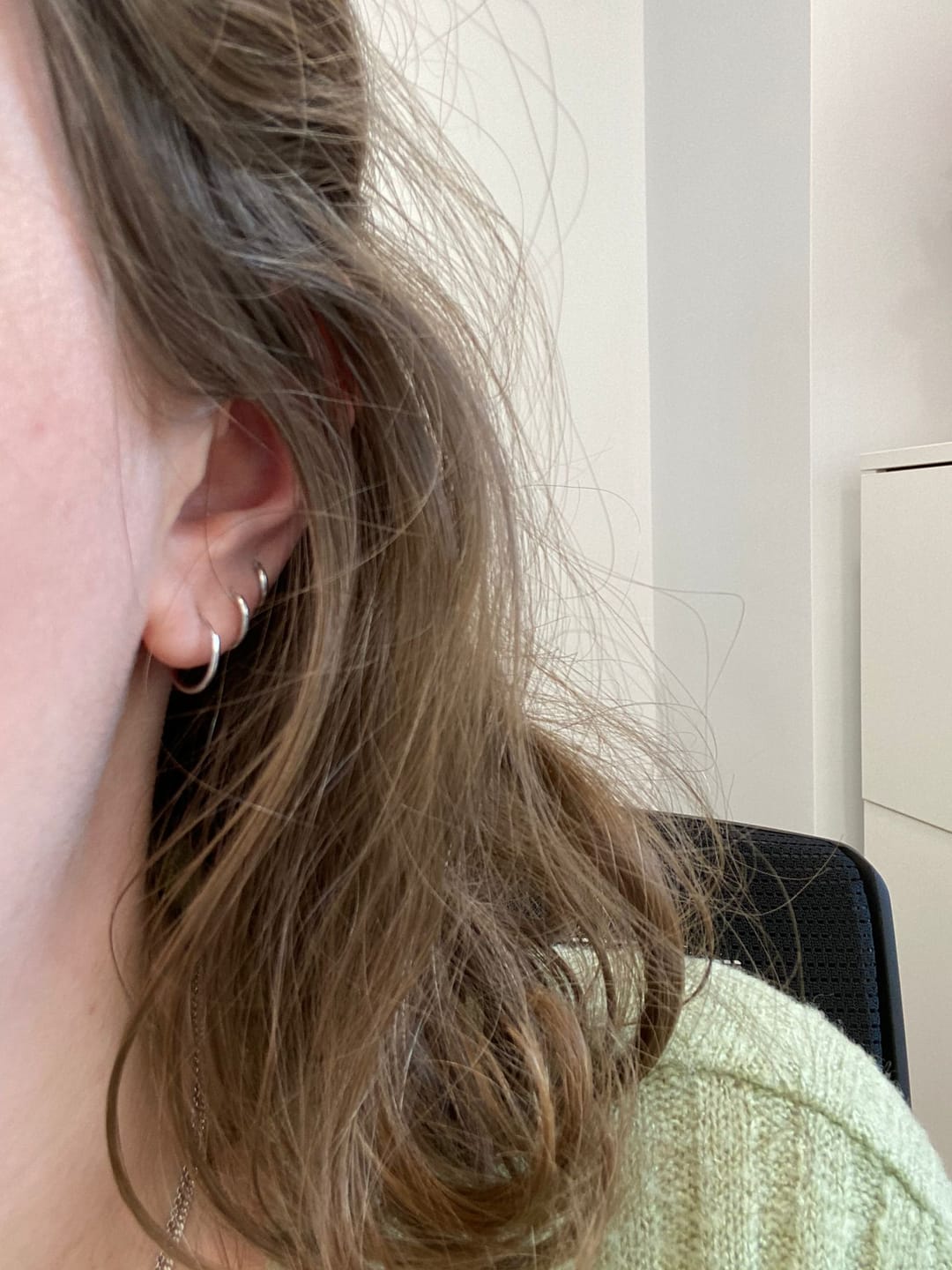 Customer photo review of Pendientes Aretes